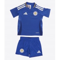 Leicester City Facundo Buonanotte #40 Replika babykläder Hemmaställ Barn 2024-25 Kortärmad (+ korta byxor)